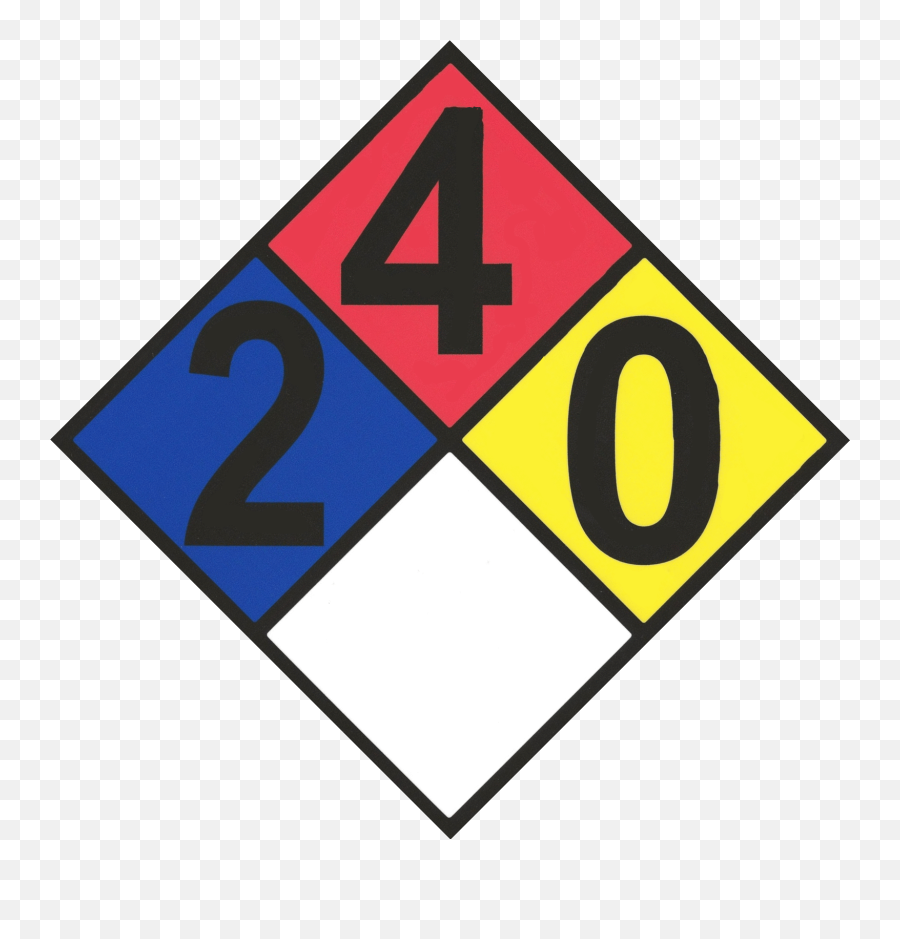 Propane Hazmat Placard For Hazardous - Hazmat Placard Emoji,Hazmat Logo
