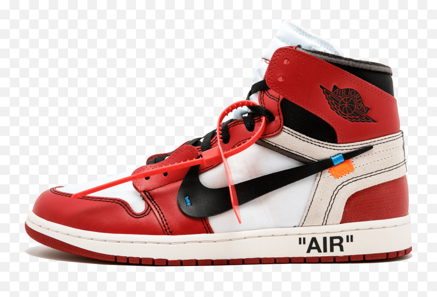 Force Air Jordan Footwear Offwhite Red - Nike Air Jordan X Off White Red Emoji,Off White Png