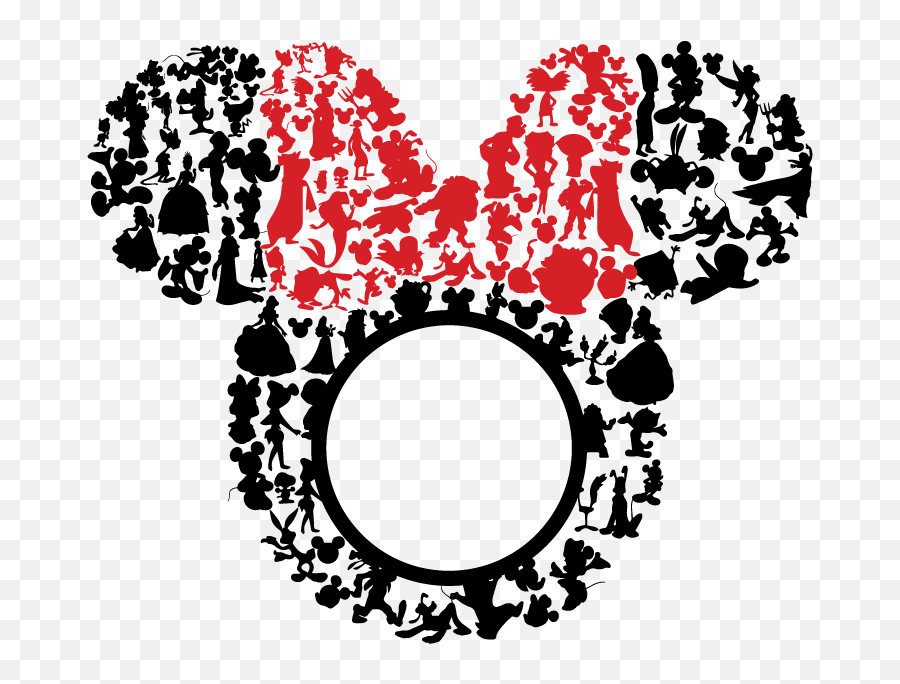 Transparent Minnie Mouse Silhouette - Lovely Emoji,Minnie Mouse Clipart