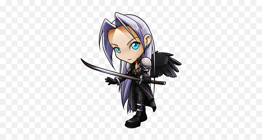 Sephiroth - Fictional Character Emoji,Sephiroth Png