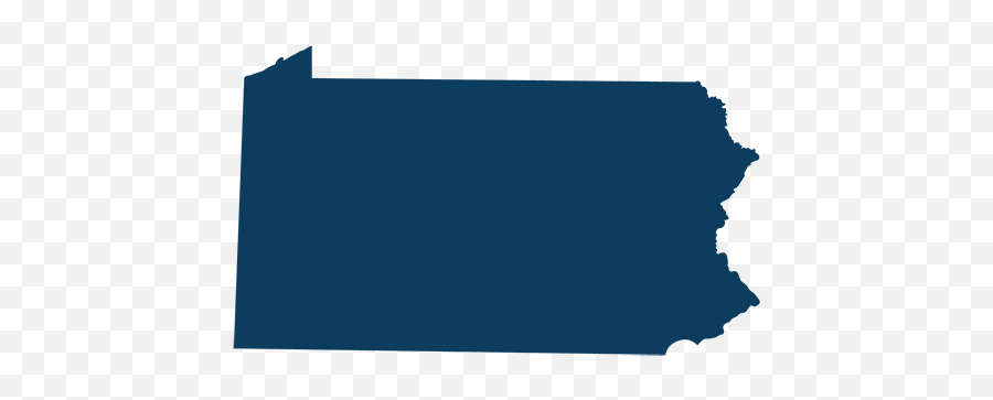 Download Pa State Map Homeline - Blue Pennsylvania Emoji,Penn State Logo Png