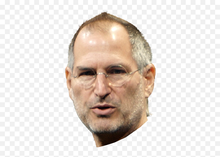 Steve Jobs Transparent Image - Steve Jobs Face No Background Emoji,Steve Jobs Png