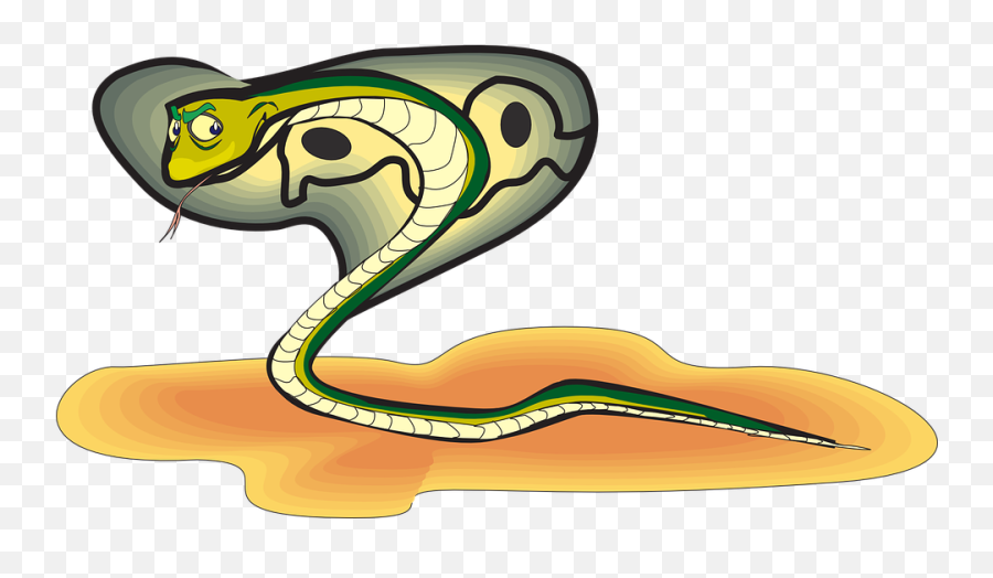 Head Snake Sand - Free Vector Graphic On Pixabay Gambar Animasi Ular Beracun Emoji,Cobra Png