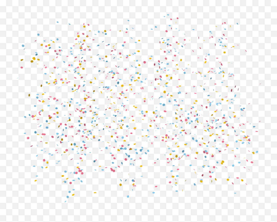 Download Silver Confetti Png - Illustration Png Image With Dot Emoji,Confetti Png