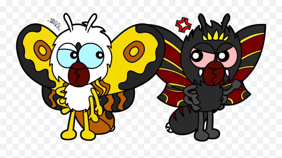 Sister And Brother Clipart - Full Size Clipart 2959753 Godzilland Mothra Battra Emoji,Brothers And Sisters Clipart
