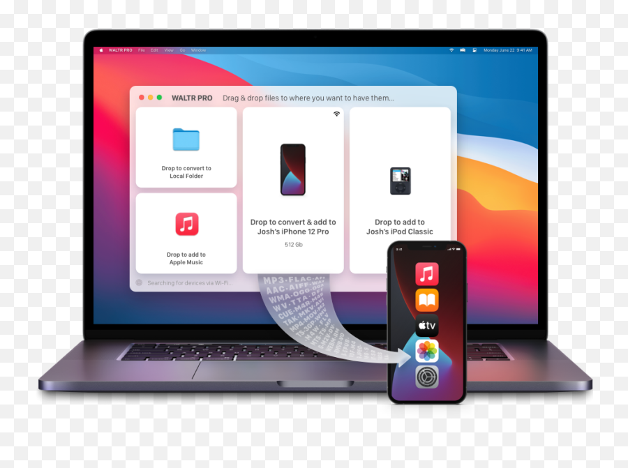 Waltr Pro Quickly Transfer Any File Into Iphone Ipad Emoji,Ipad Pro Stuck On Apple Logo