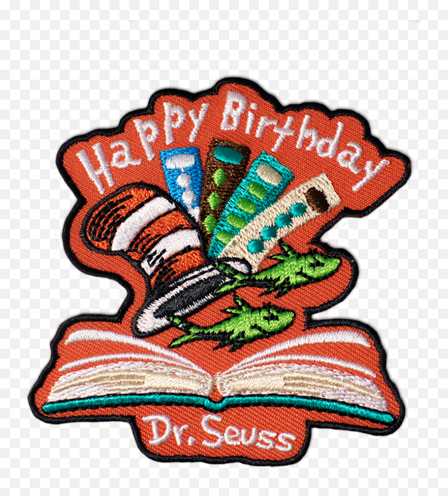 Seuss Birthday Scout Patch - Dr Seuss Girl Scout Patch Transparent Happy Birthday Dr Seuss Emoji,Dr Seuss Clipart