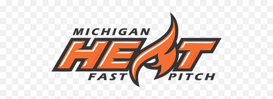 Michigan Heat Fastpitch - Language Emoji,Heat Logo