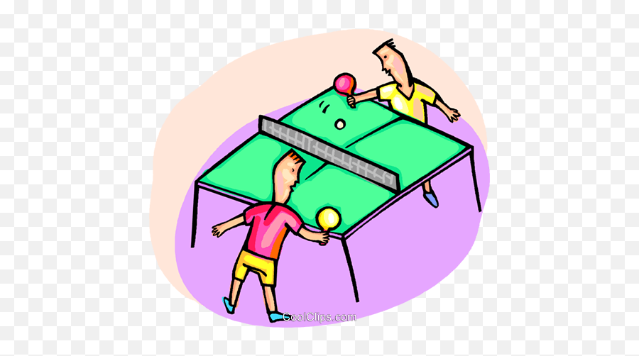 Kids Playing Ping Pong Royalty Free Vector Clip Art Emoji,Kids Playing Clipart