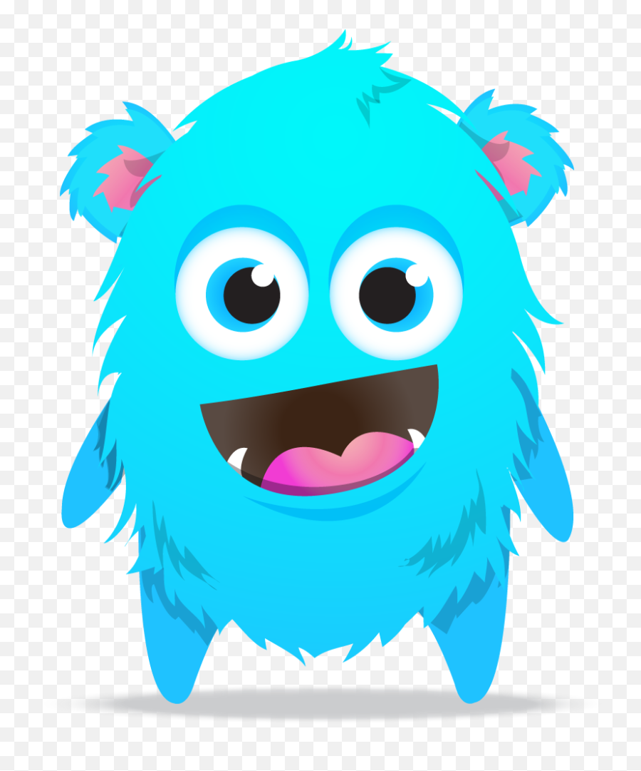 Blue Monster Transparent Hq Png - Clipart Cute Blue Monster Emoji,Monster Png