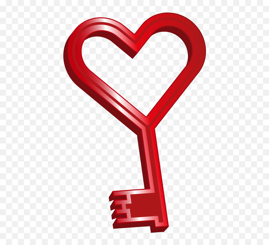 Heart Key Clipart Transparent - Clipart World Girly Emoji,Key Clipart