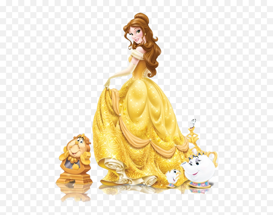 Belle Beauty And The Beast - Belle Beauty And The Beast Png Emoji,Beauty And The Beast Png