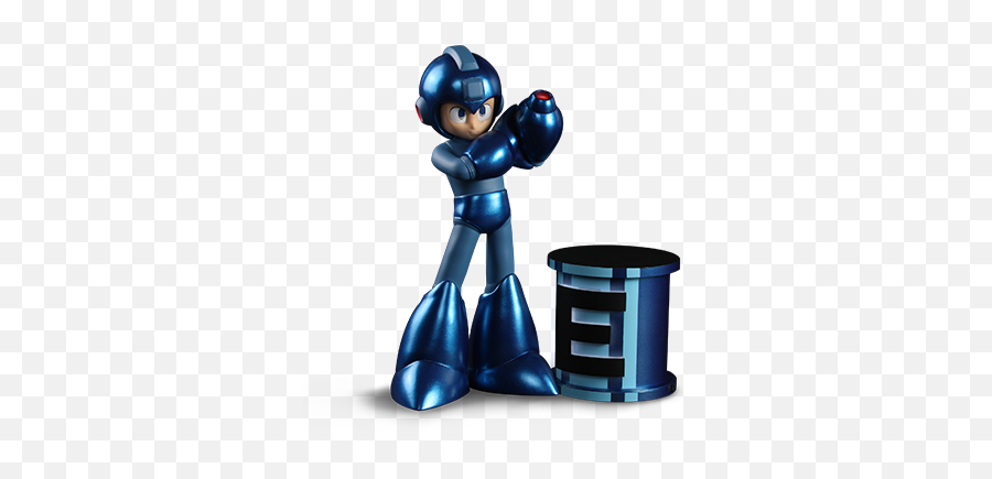 Mega Man And E - Mega Man Statue E Tank Emoji,Mega Man Png