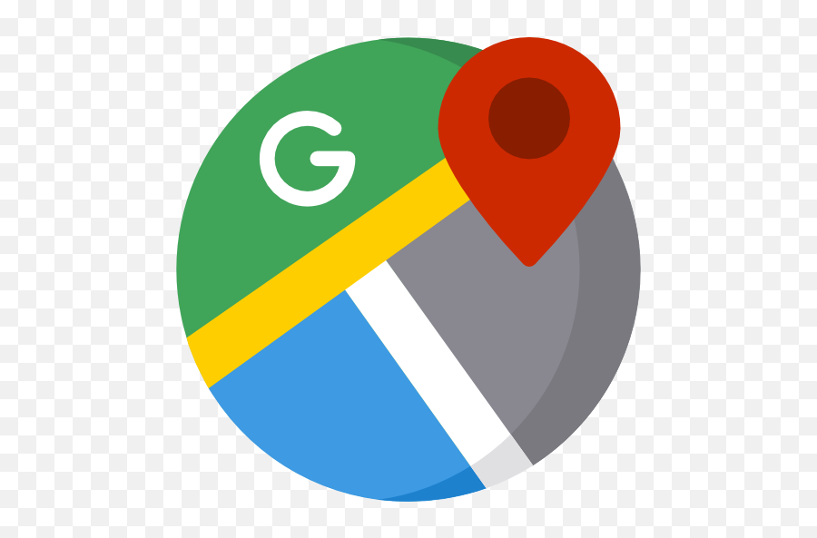Google Maps Png Transparent Images Png All - Google Maps Icon Png Circle Emoji,Google Png
