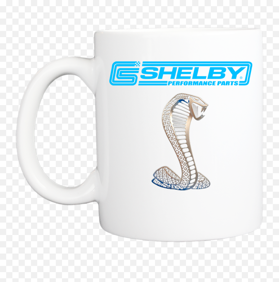 Coffee Mug Shelby Cobra Logo - White Free Shipping Shelby Emoji,Cobra Png