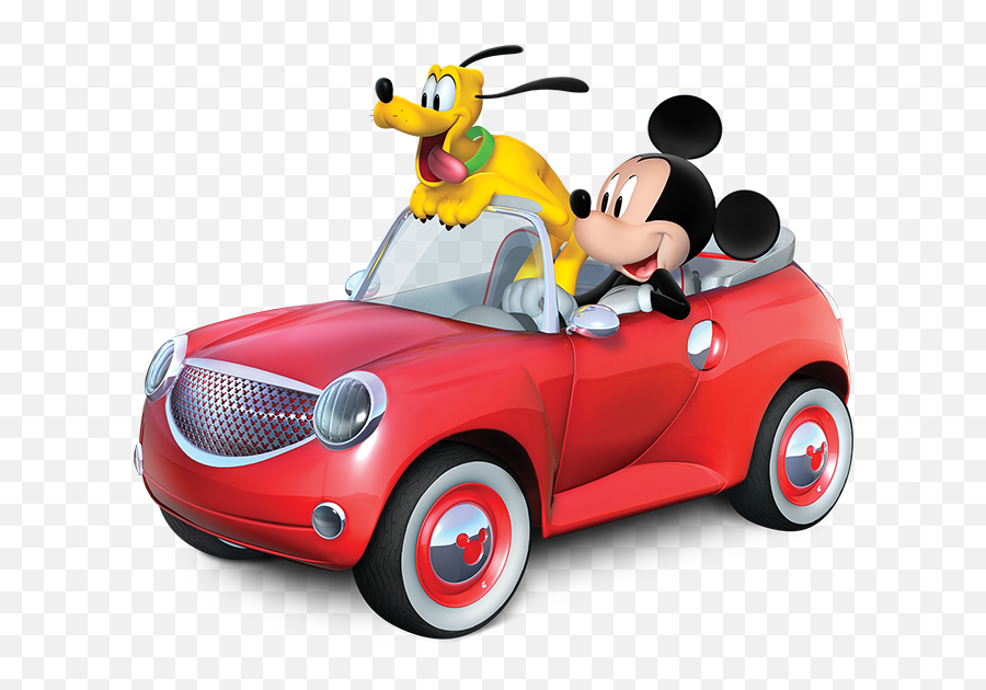 Mickey Mouse Clubhouse Car - Mickey Mouse Car Emoji,Mickey Mouse Club Logo