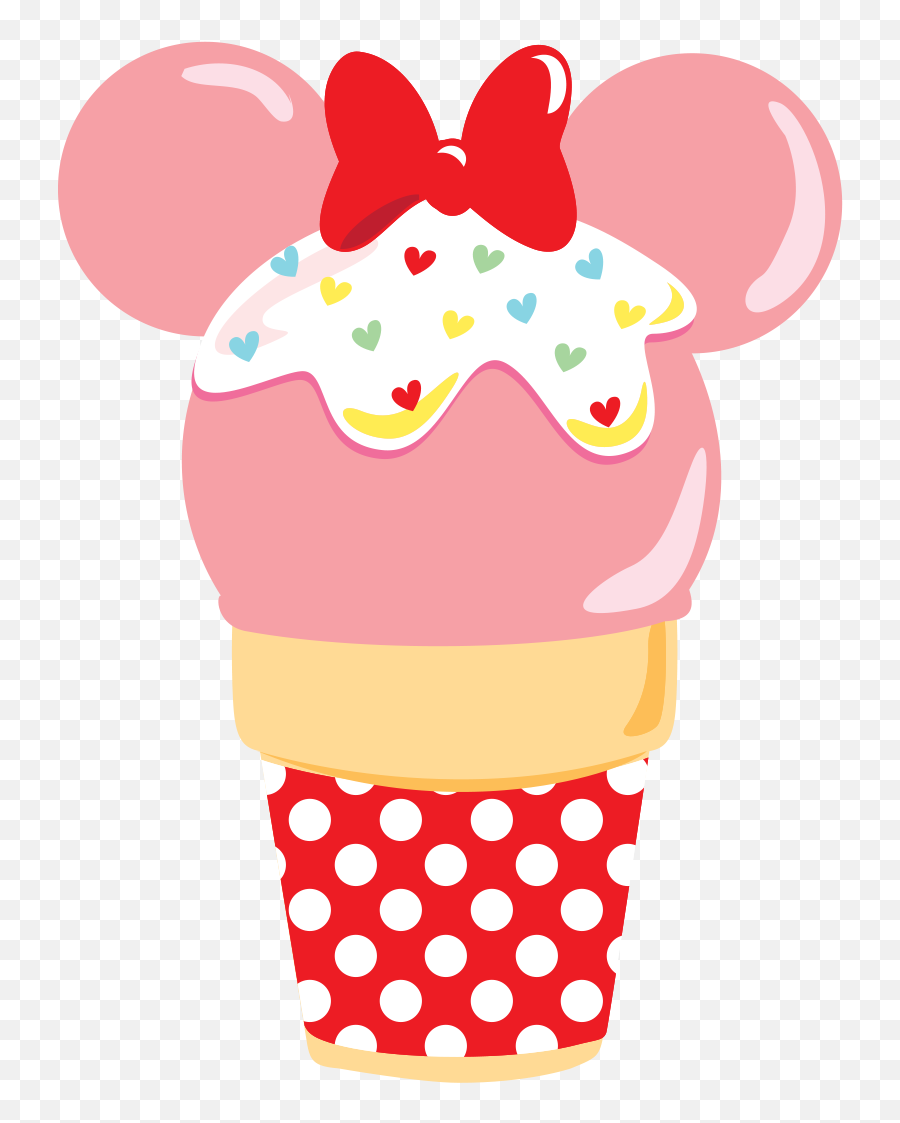 Cupcake Clipart Png - Minniecupcake Png Minnie Mouse Emoji,Cupcake Clipart Png