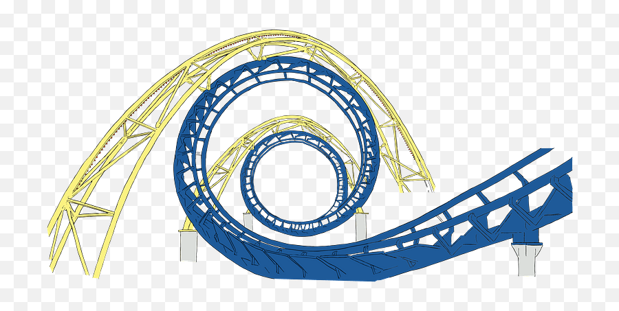 Roller Coaster Clipart Clip Art At - Corkscrew Emoji,Roller Coaster Clipart