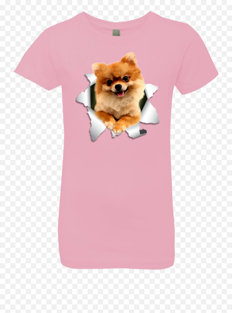 Pomeranian 3d Girlsu0027 Princess T - Shirt Emoji,Pomeranian Png