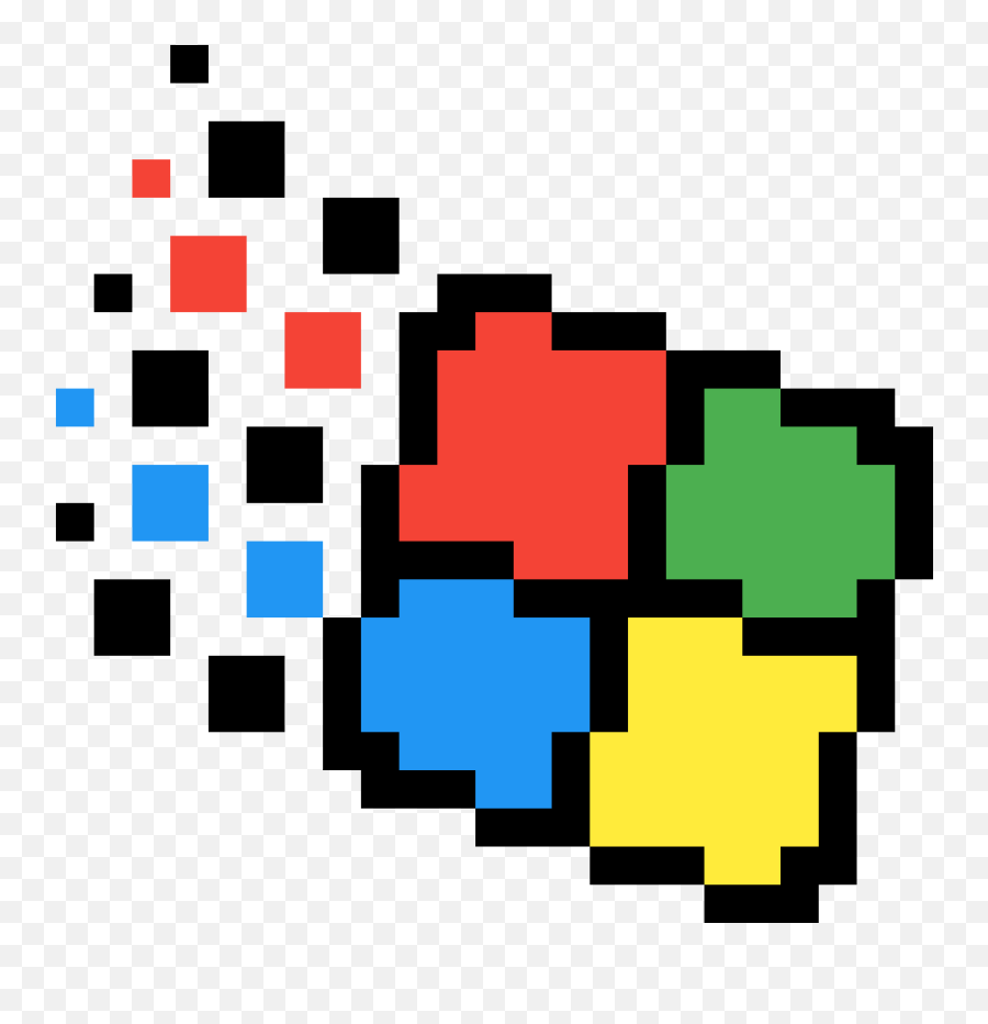 Pixilart - Language Emoji,Windows 98 Logo