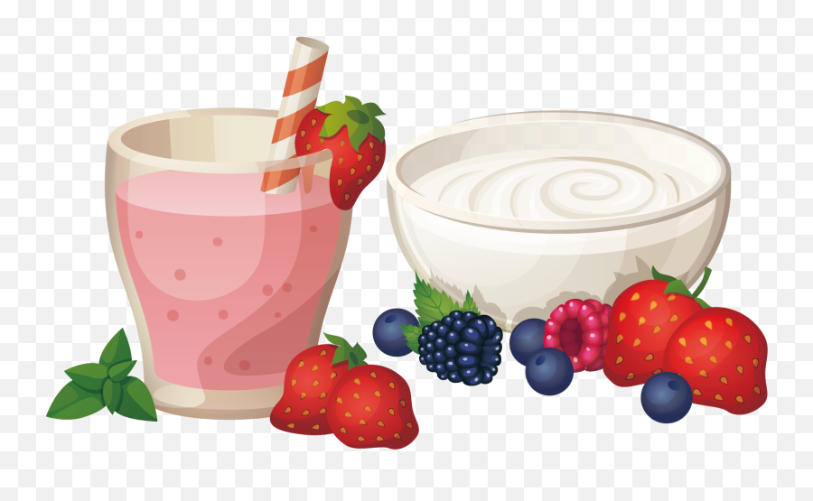 Yogurt Clipart Yogurt Drink Yogurt - Fresh Yogurt Clipart Png Emoji,Yogurt Clipart