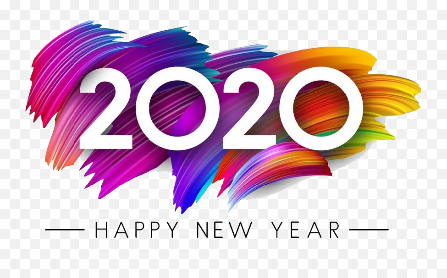 Happy New Year 2020 Png Picture - Happy New Year 2020 In Arabic And Wishes Emoji,2020 Png