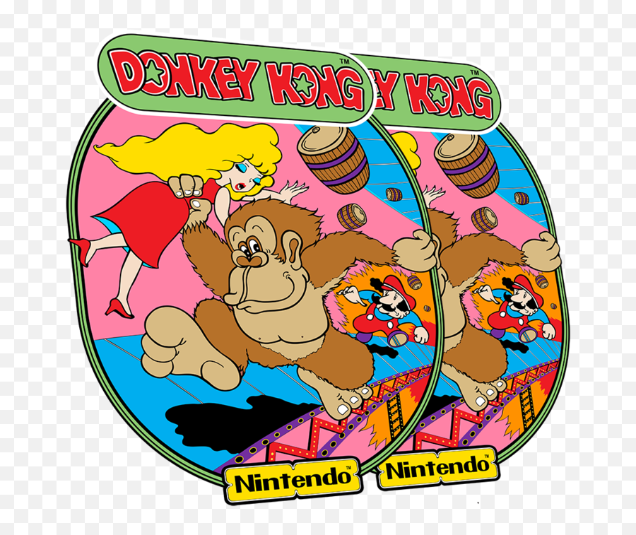 Donkey Kong Full Set - Donkey Kong Arcade Emoji,Donkey Kong Logo