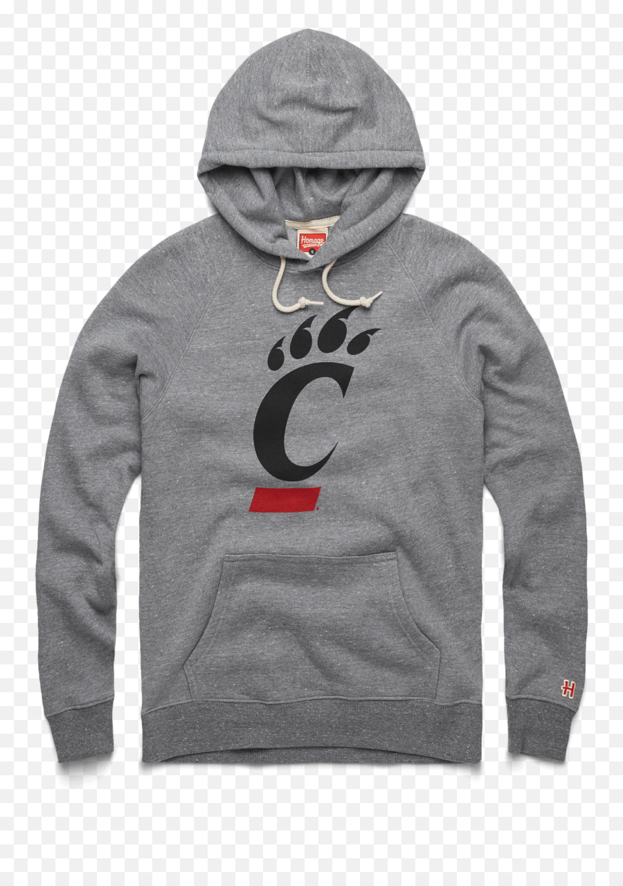 University Of Cincinnati Apparel Cincinnati Bearcats - Hooded Emoji,University Of Cincinnati Logo