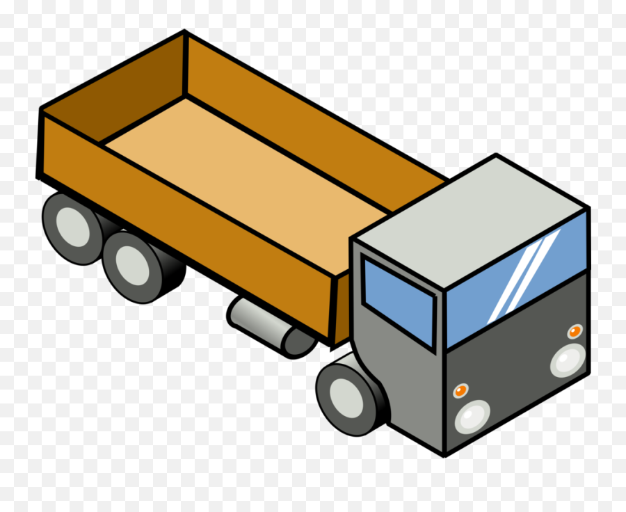 Car Play Vehicle Png Clipart - Lorry Clipart Emoji,Semi Truck Clipart