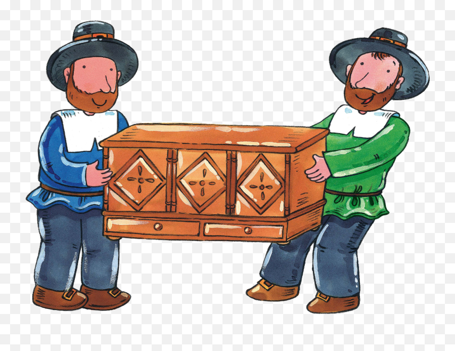 Two Pilgrims - Standing Around Emoji,Pilgrims Clipart