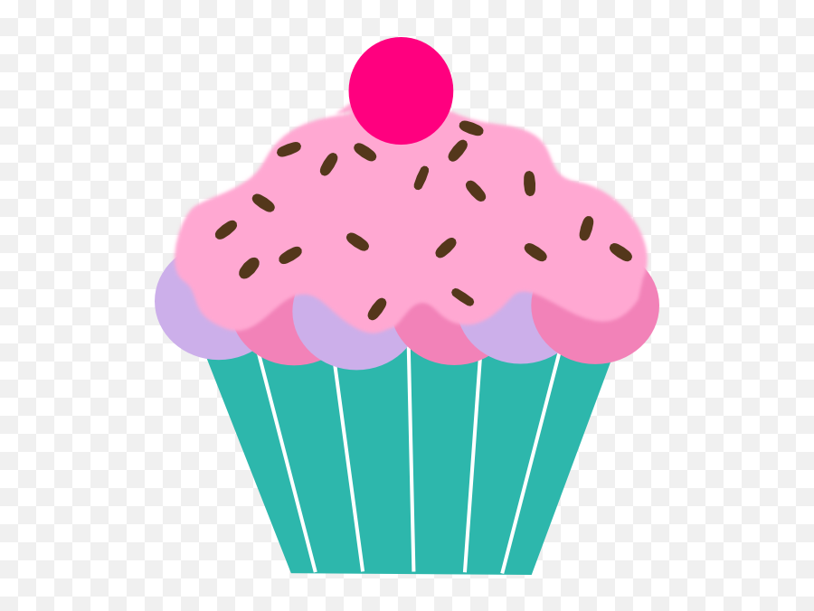 Library Of Cupcake Sprinkles Jpg Black - Cupcake Clipart Emoji,Sprinkles Png