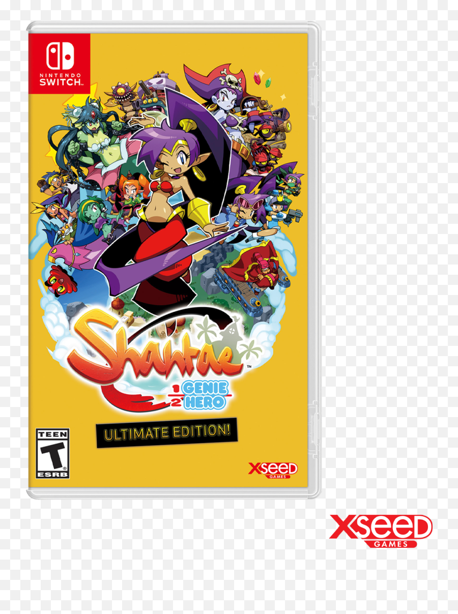 Half - Shantae Half Genie Hero Ultimate Edition Nintendo Switch Emoji,Shantae Png