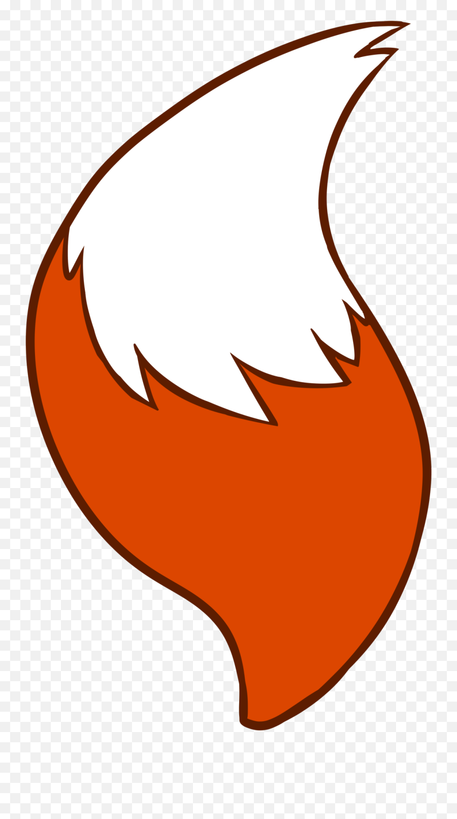 Download Mountain Lion Face Drawing - Cartoon Transparent Fox Tail Emoji,Tail Clipart