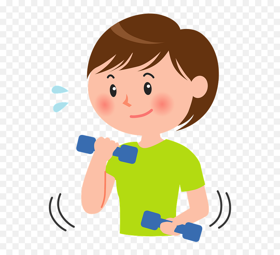 Woman Is Weight Training Clipart Emoji,Training Clipart