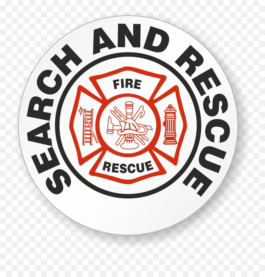 Hard Hat Stickers - Search And Rescue Signs Sku Hh0041 Search And Rescue Helmets Icon Emoji,Search Logo