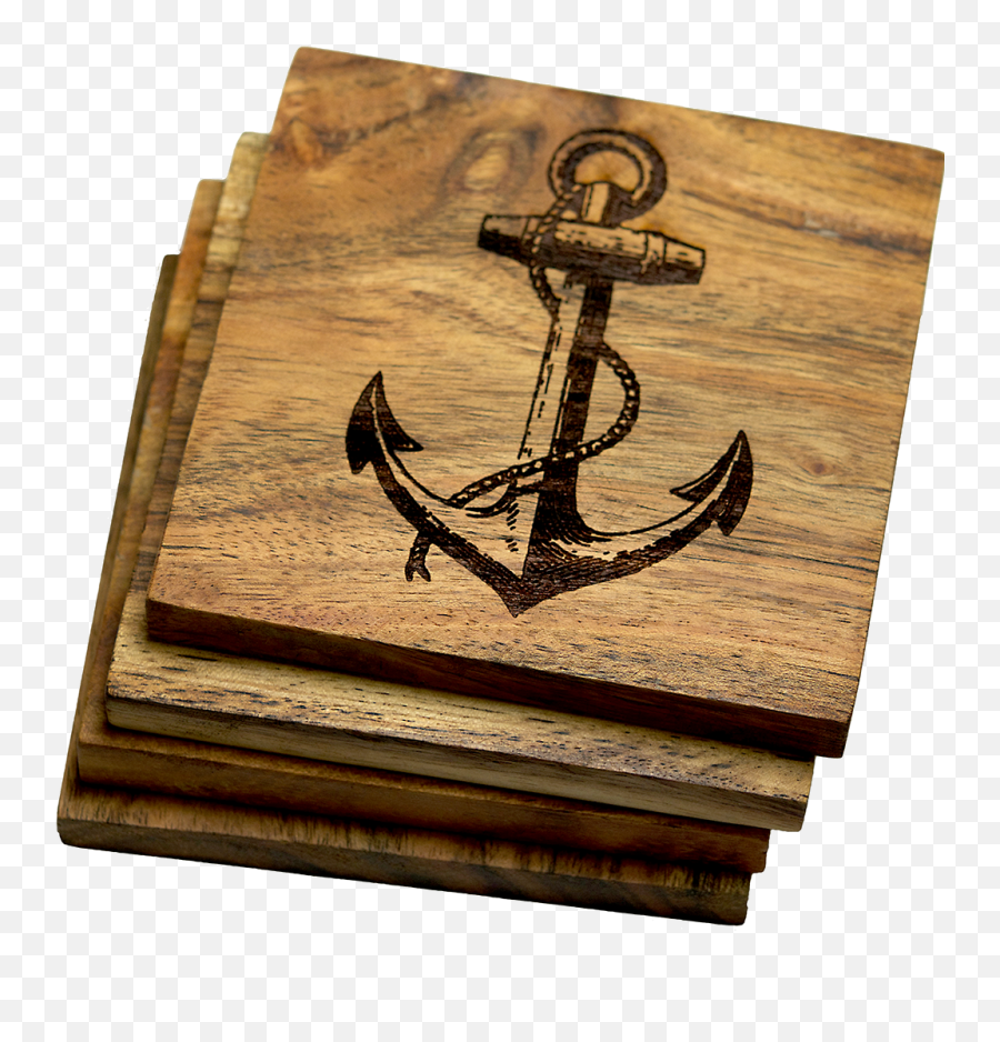 Anchor Coasters - Antique Emoji,Nautical Png