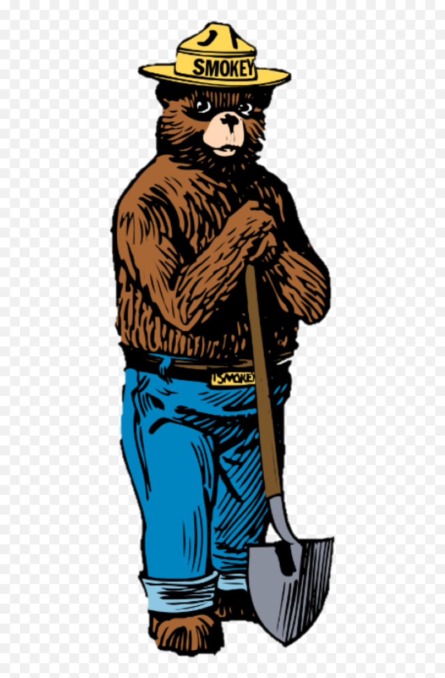 Smokey The Bear Us Forest Service Usfs - Only You Can Prevent Forest Fires Emoji,Us Forest Service Logo