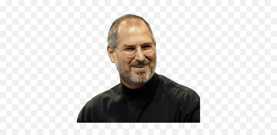 Download Steve Jobs Smiling - Steve Jobs Siate Affamati Siate Folli Emoji,Steve Jobs Png