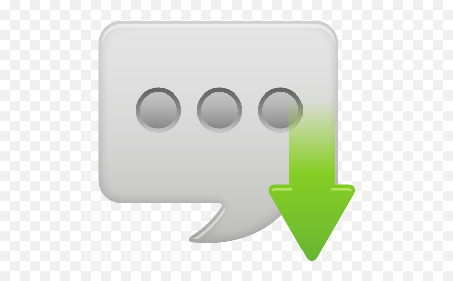 Receive - Recibir Mensaje Png Emoji,Text Message Icon Png