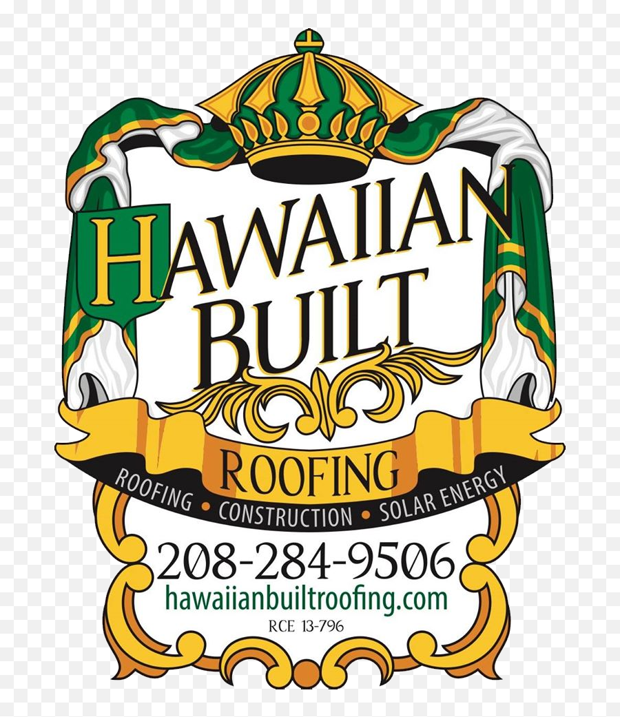 Commercial Roofing Contractor - Language Emoji,Hawaiian Logo