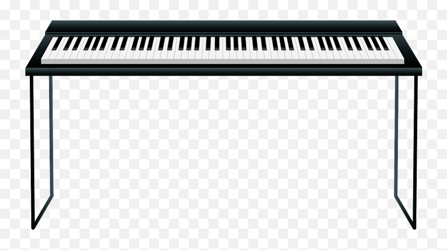 Digital Piano Emoji,Piano Transparent