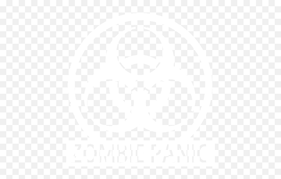 Zombie Panic - Steamgriddb White Biohazard Symbol Emoji,White Zombie Logo