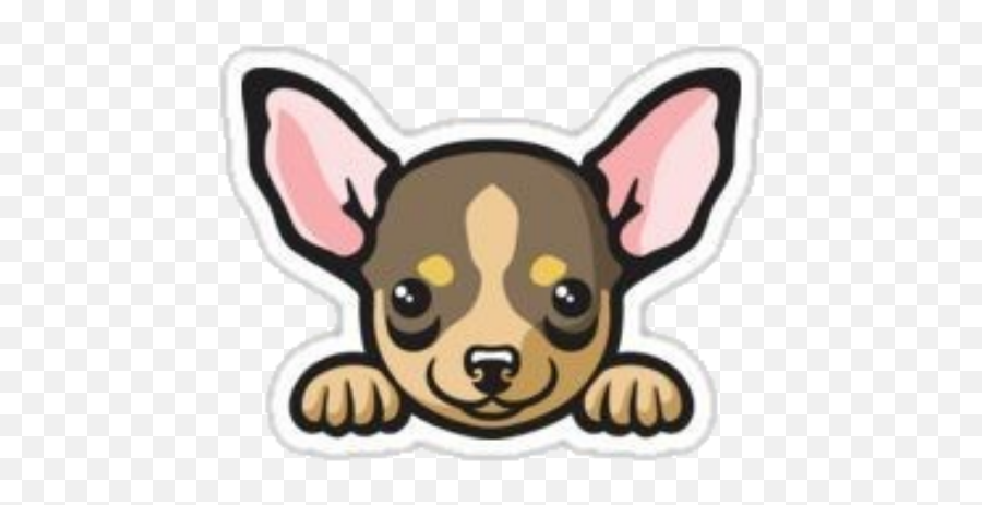 Paw Puppy Dog Cute Sticker Sticker By Carolynemalan2 Emoji,Pink Dog Logo