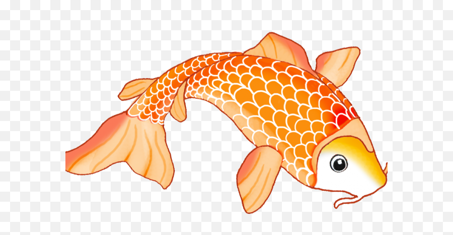 Golden Koi Fish Png Transparent Hd Photo Png Mart - Orange Koi Fish Clipart Emoji,Transparent Fish