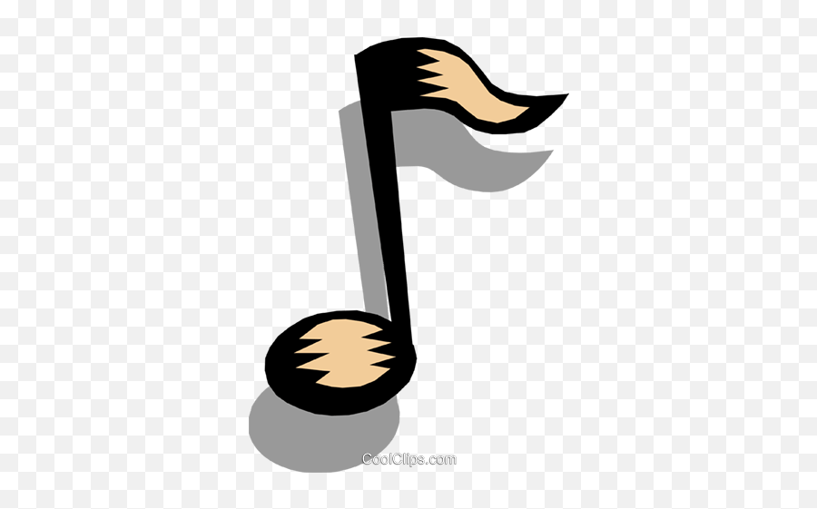 Musical Notes Royalty Free Vector Clip Art Illustration Emoji,Free Music Notes Clipart