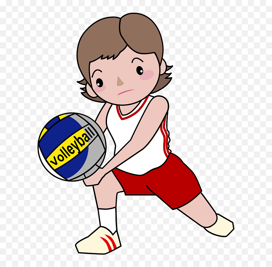 Volleyball Player Clipart Free Download Transparent Png Emoji,Volleyball Player Png
