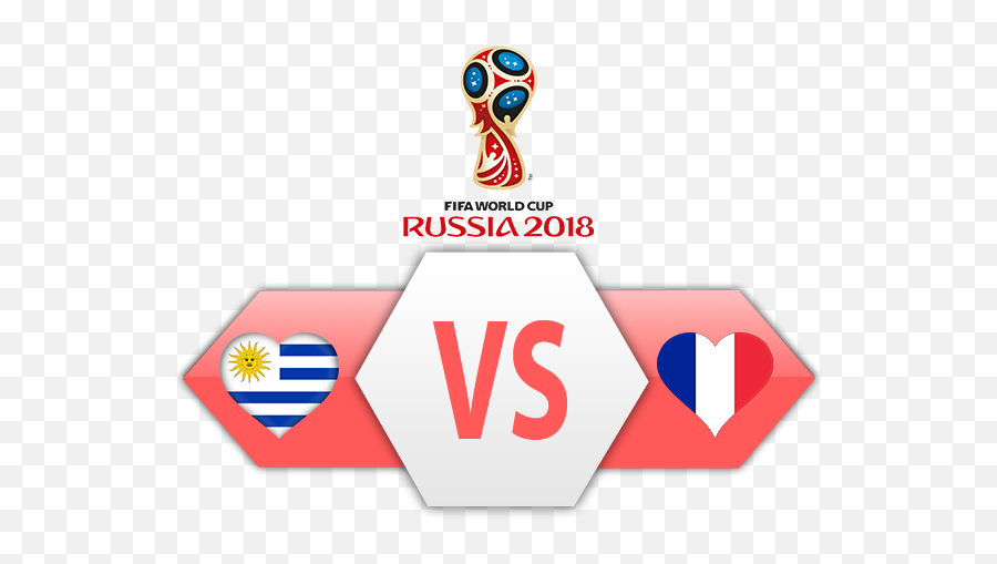 Fifa World Cup 2018 Quarter - Finals Uruguay Vs France Png Emoji,Quarters Clipart
