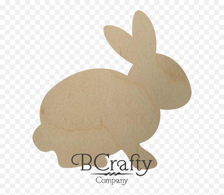 Wooden Rabbit Cutout U2013 Bcrafty Company Emoji,Pumpkin Monogram Clipart