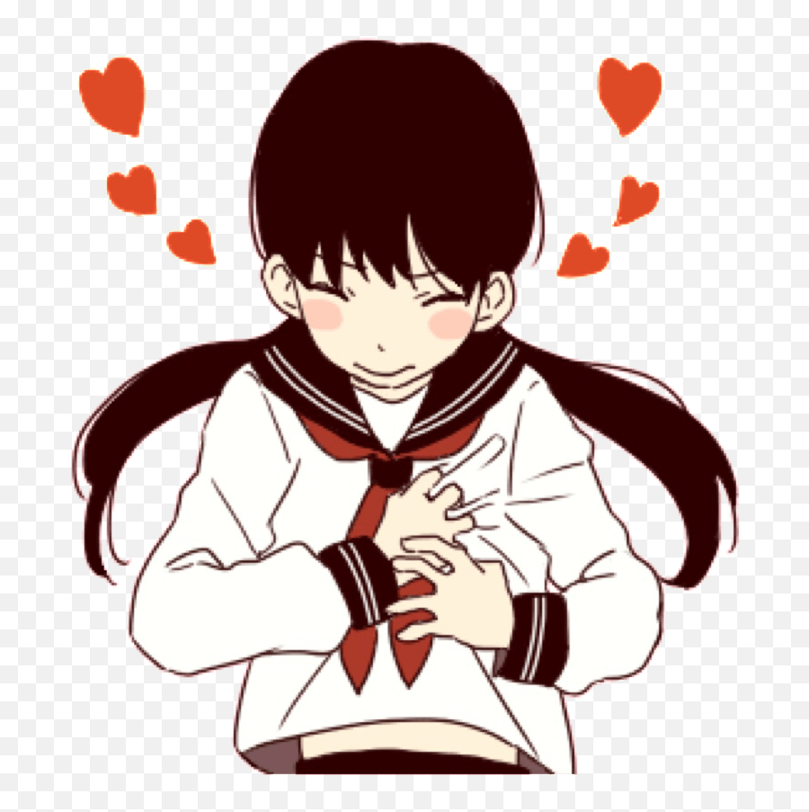 Aesthetic Anime Girl Png High Quality Image Png All - Anime Aesthetic Png Emoji,Anime Png