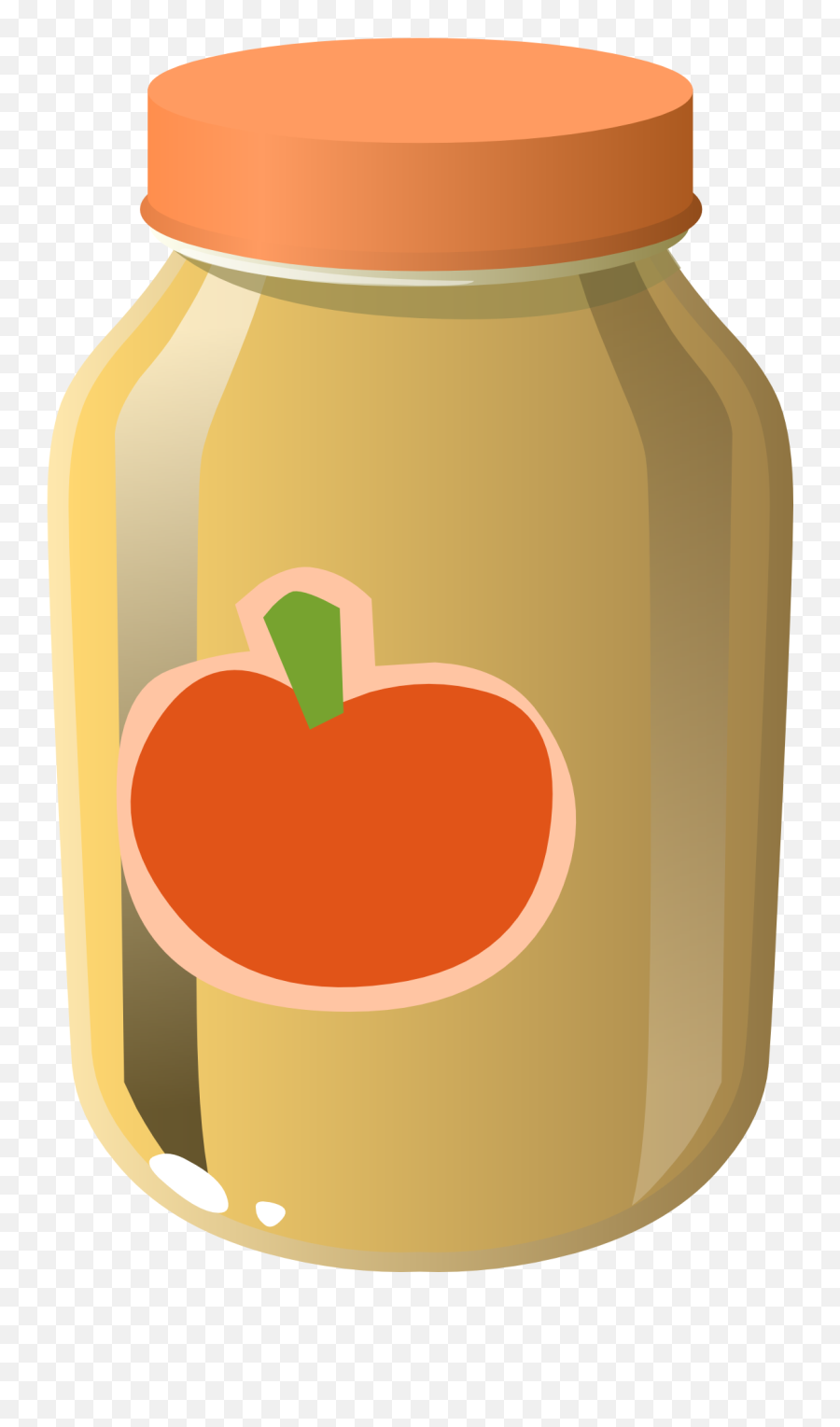 Tomato Sauce In The Jar Clipart Free Image - Roux Png Emoji,Jar Clipart